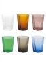 zafferano, 6 bicchieri Handy assortiti